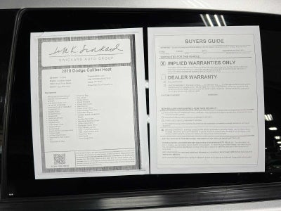 2010 Dodge Caliber Heat