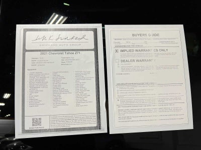 2021 Chevrolet Tahoe Z71