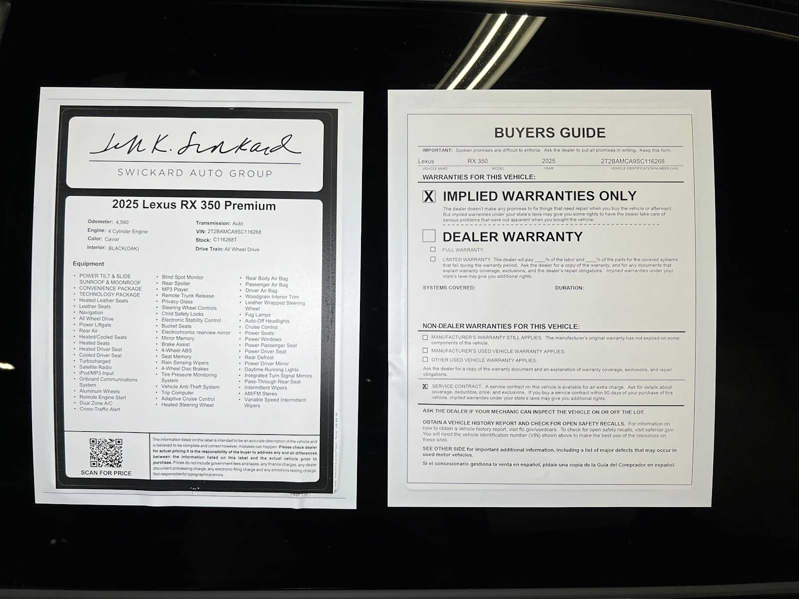 2025 Lexus RX 350 Premium Plus