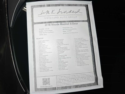 2018 Mazda Mazda3 5-Door Grand Touring