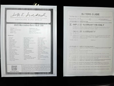 2025 Mercedes-Benz GLE GLE 350