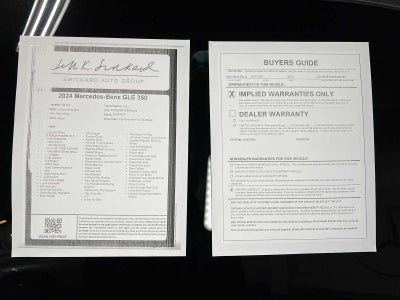 2024 Mercedes-Benz GLE 350 GLE 350