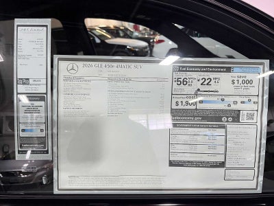 2026 Mercedes-Benz GLE 450e 4MATIC® SUV