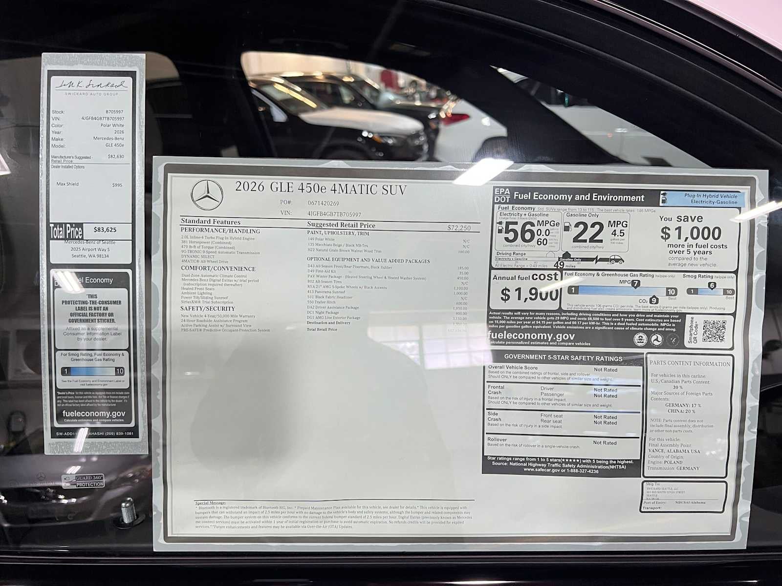 2026 Mercedes-Benz GLE 450e 4MATIC® SUV