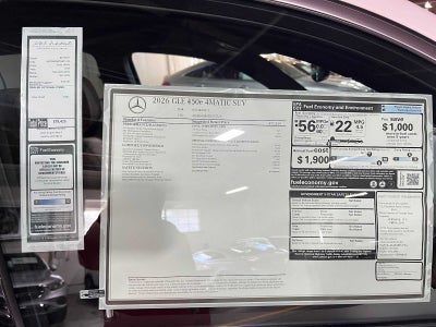 2026 Mercedes-Benz GLE 450e 4MATIC® SUV