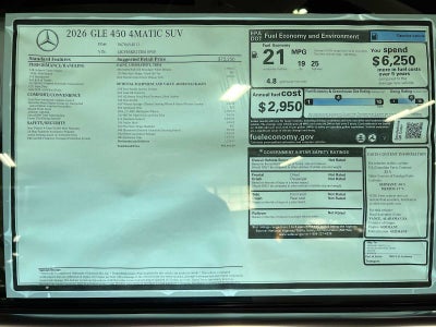 2026 Mercedes-Benz GLE GLE 450