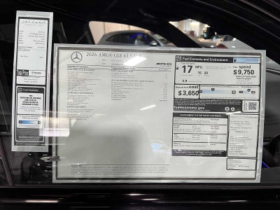 2026 Mercedes-Benz AMG® GLE 63 4MATIC®+ SUV