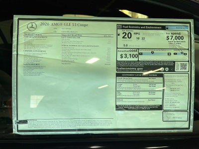 2026 Mercedes-Benz AMG® GLE 53 AMG® GLE 53