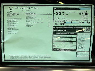 2026 Mercedes-Benz GLE AMG® GLE 53