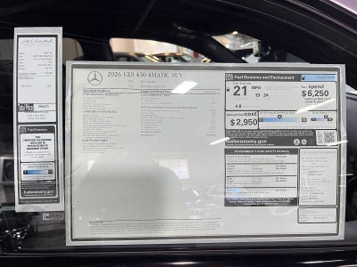 2026 Mercedes-Benz GLS 450 4MATIC® SUV