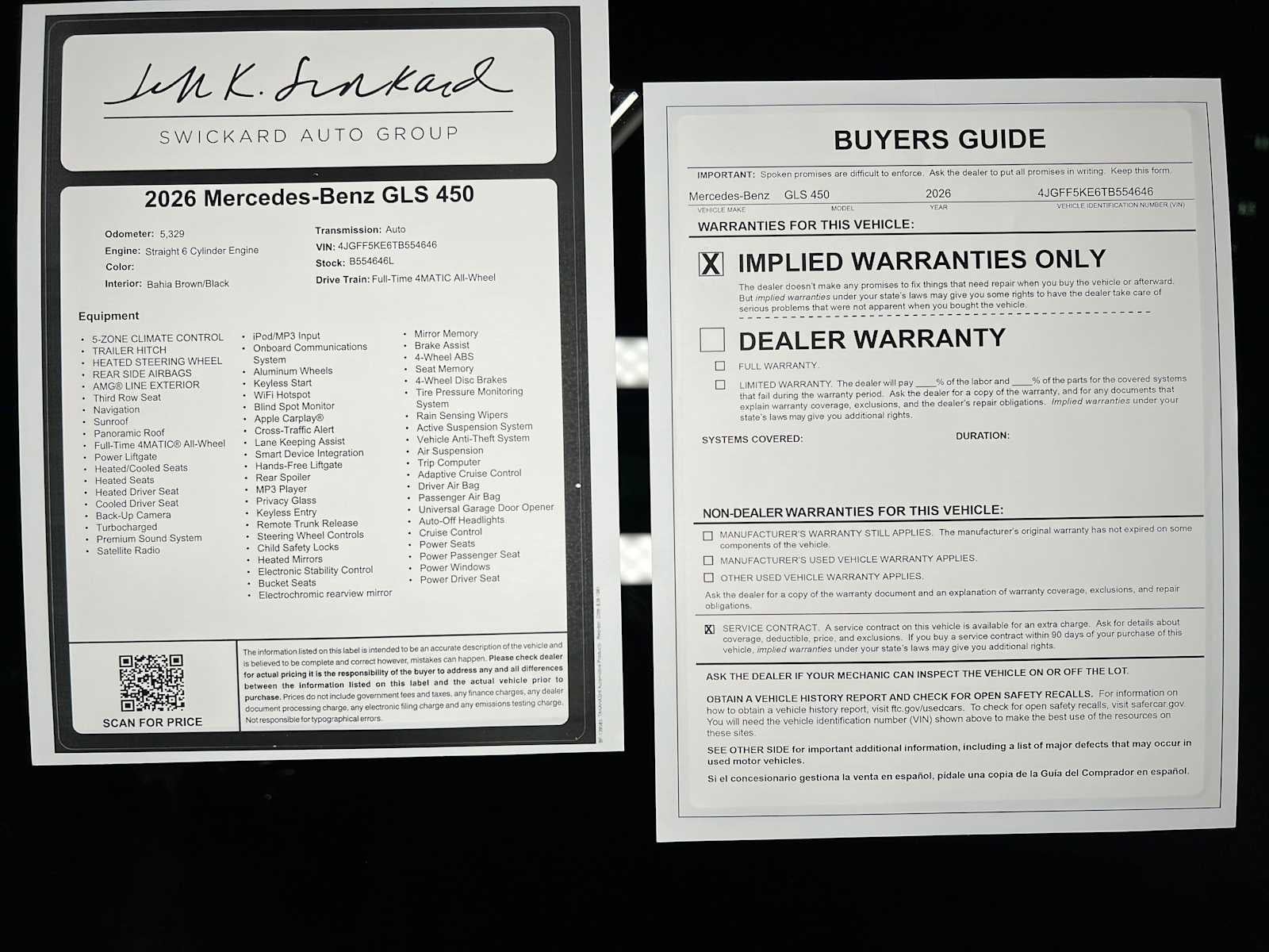 2026 Mercedes-Benz GLS 450 4MATIC® SUV