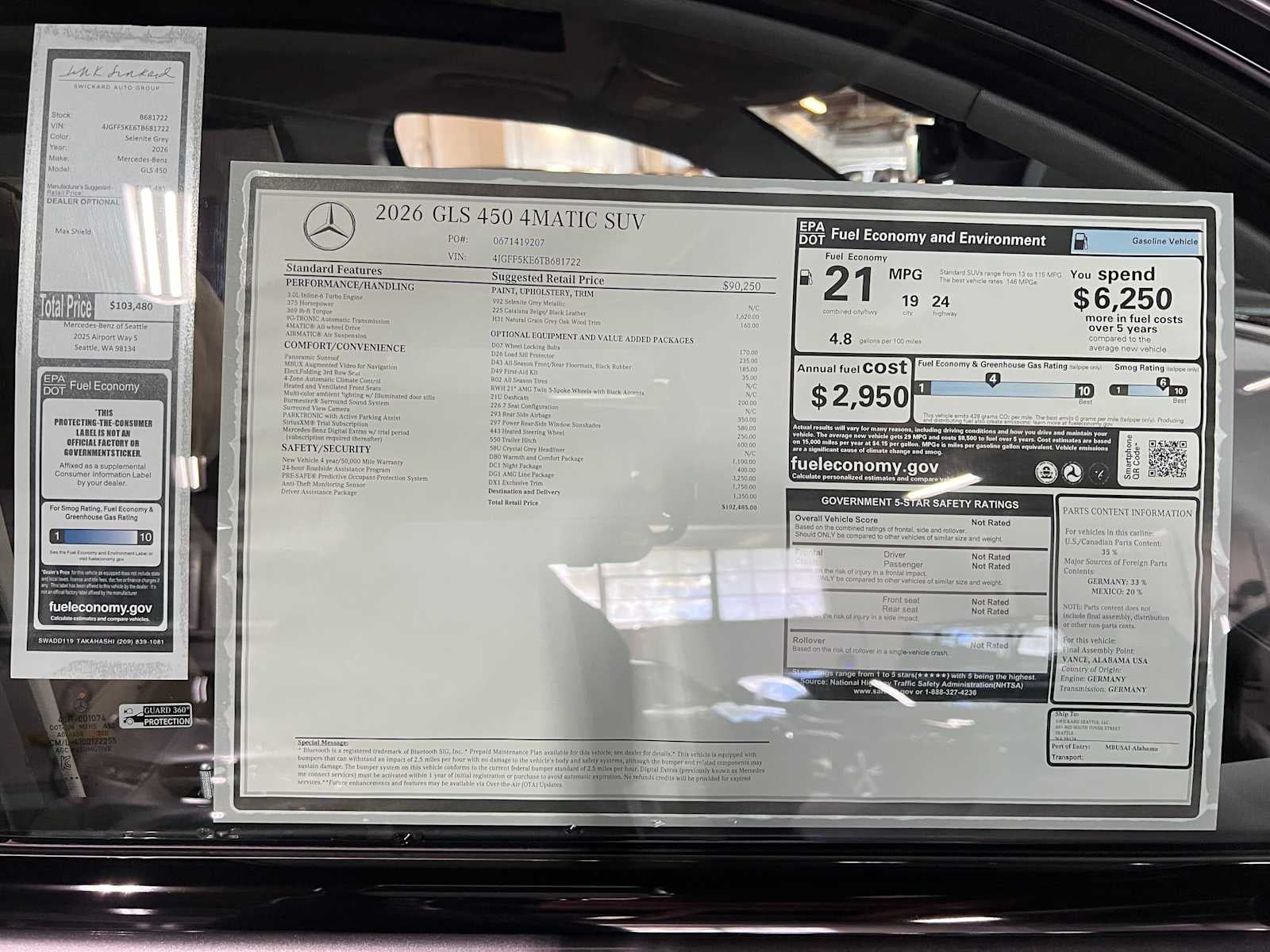 2026 Mercedes-Benz GLS 450 4MATIC® SUV