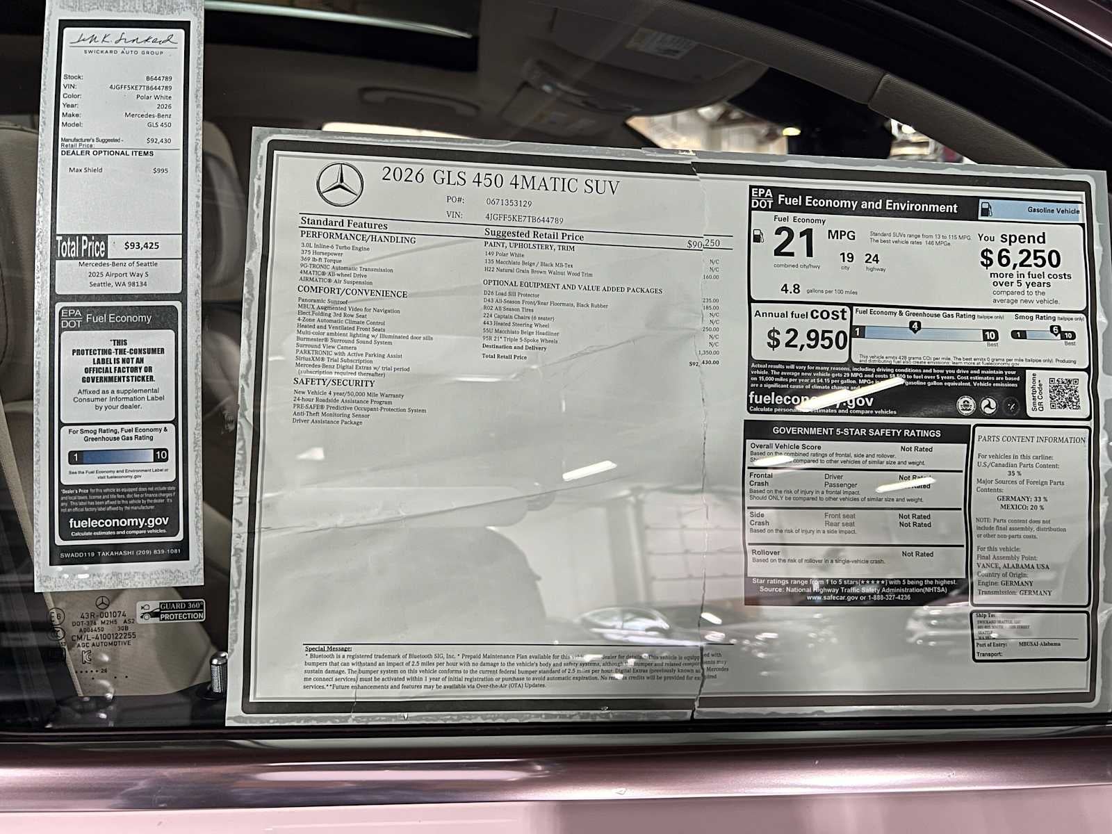 2026 Mercedes-Benz GLS 450 4MATIC® SUV