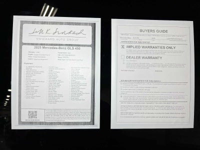 2025 Mercedes-Benz GLS 450 GLS 450