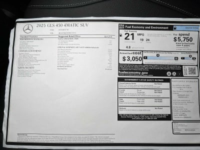 2025 Mercedes-Benz GLS GLS 450