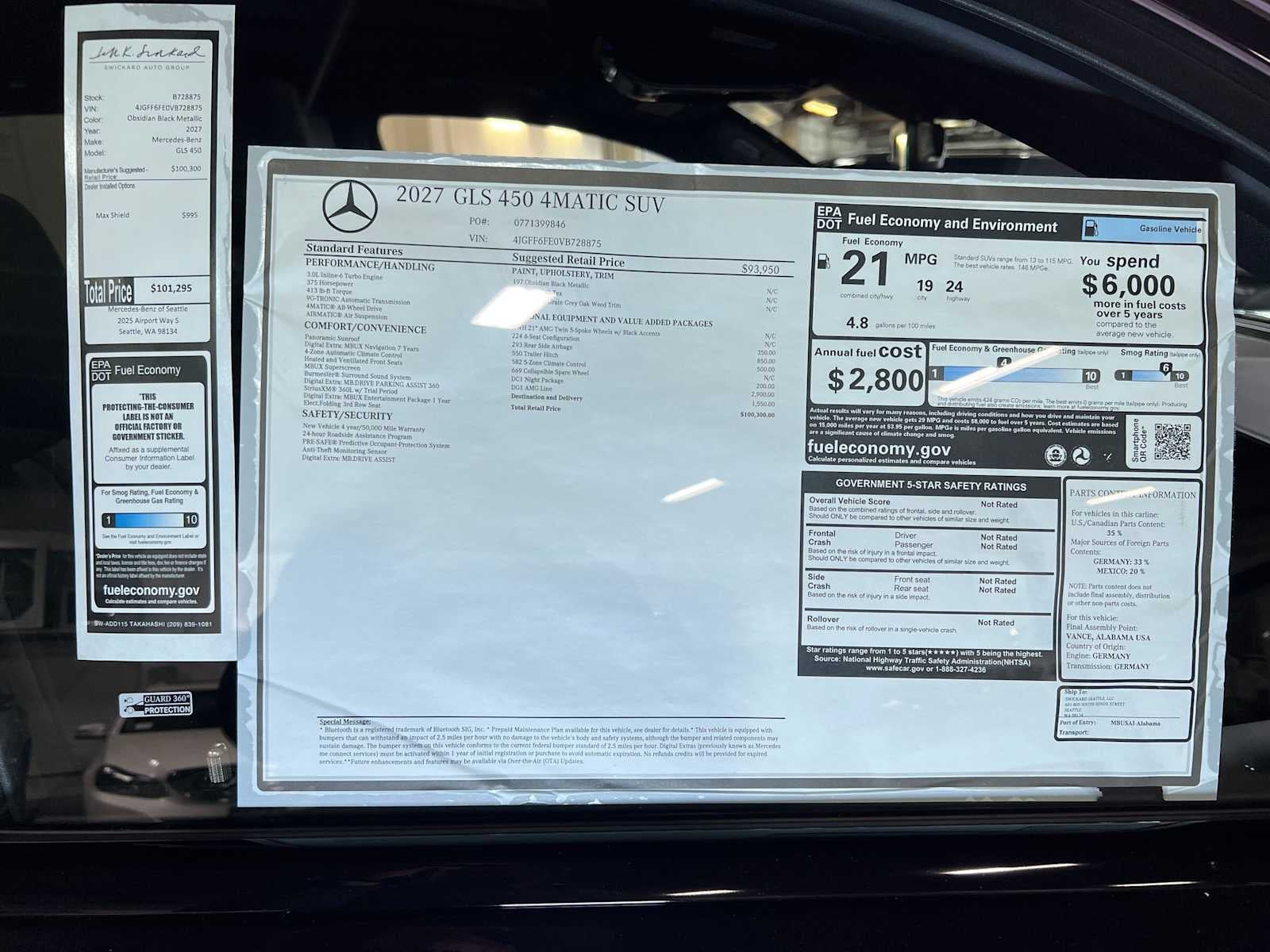 2027 Mercedes-Benz GLS 450 4MATIC® SUV