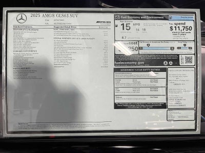 2025 Mercedes-Benz GLS AMG® GLS 63