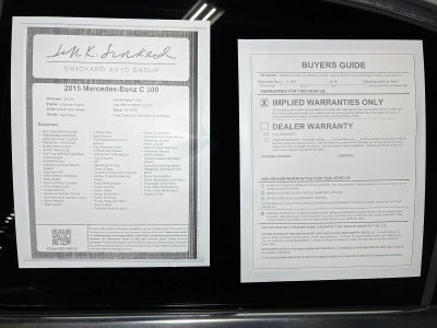 2015 Mercedes-Benz C 300 C 300 Sport