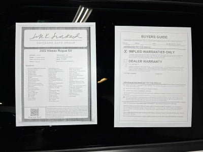 2022 Nissan Rogue SV