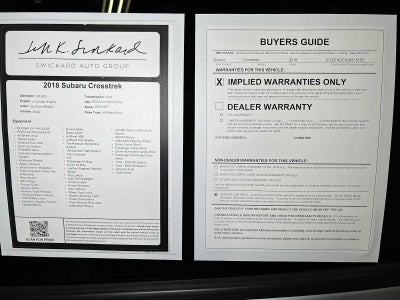2018 Subaru Crosstrek Premium