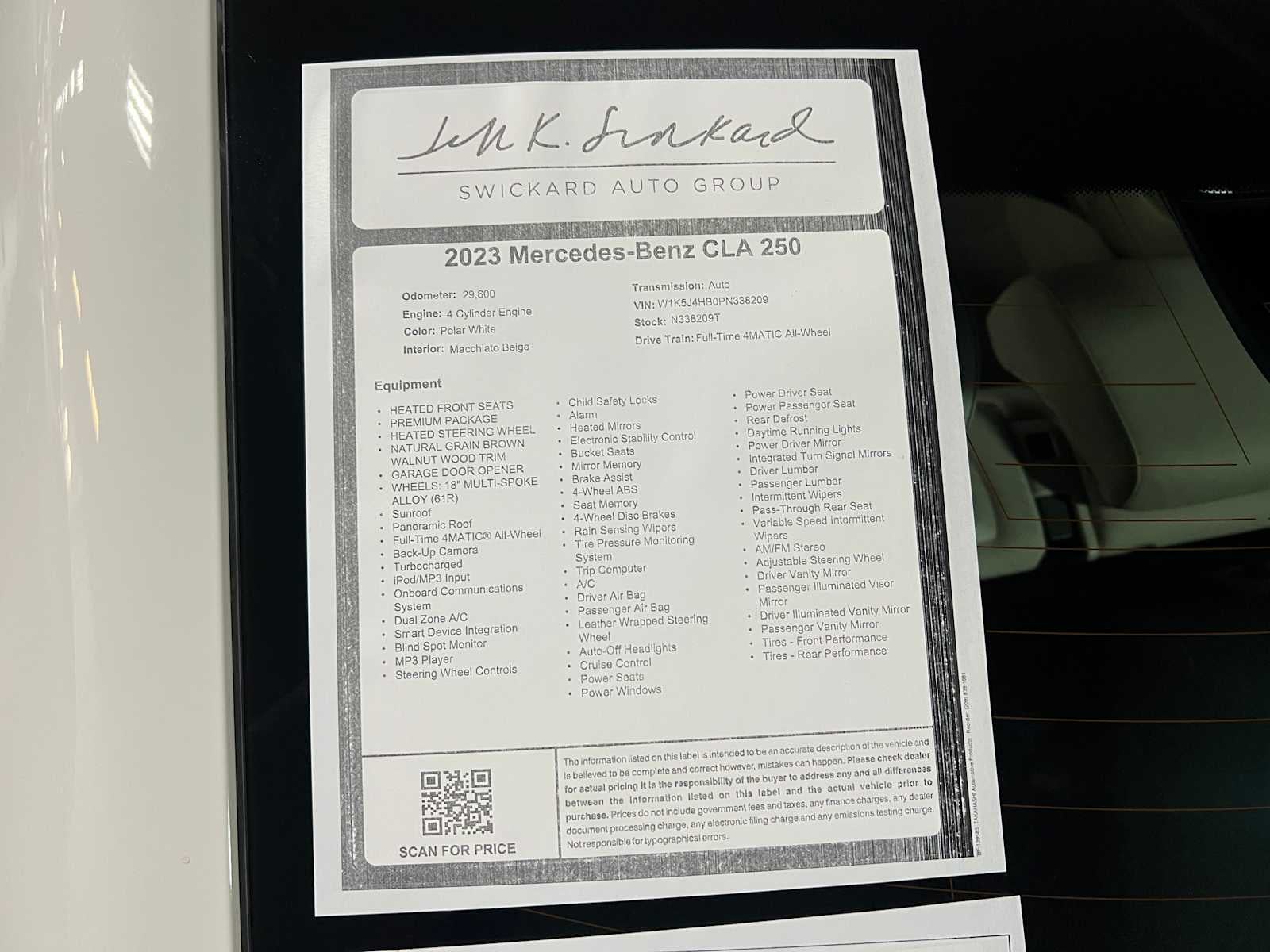 2023 Mercedes-Benz CLA 250 4MATIC® Coupe