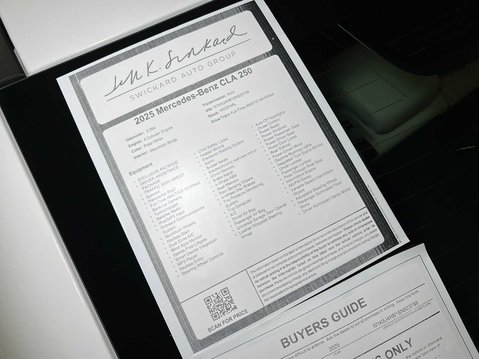 2025 Mercedes-Benz CLA CLA 250