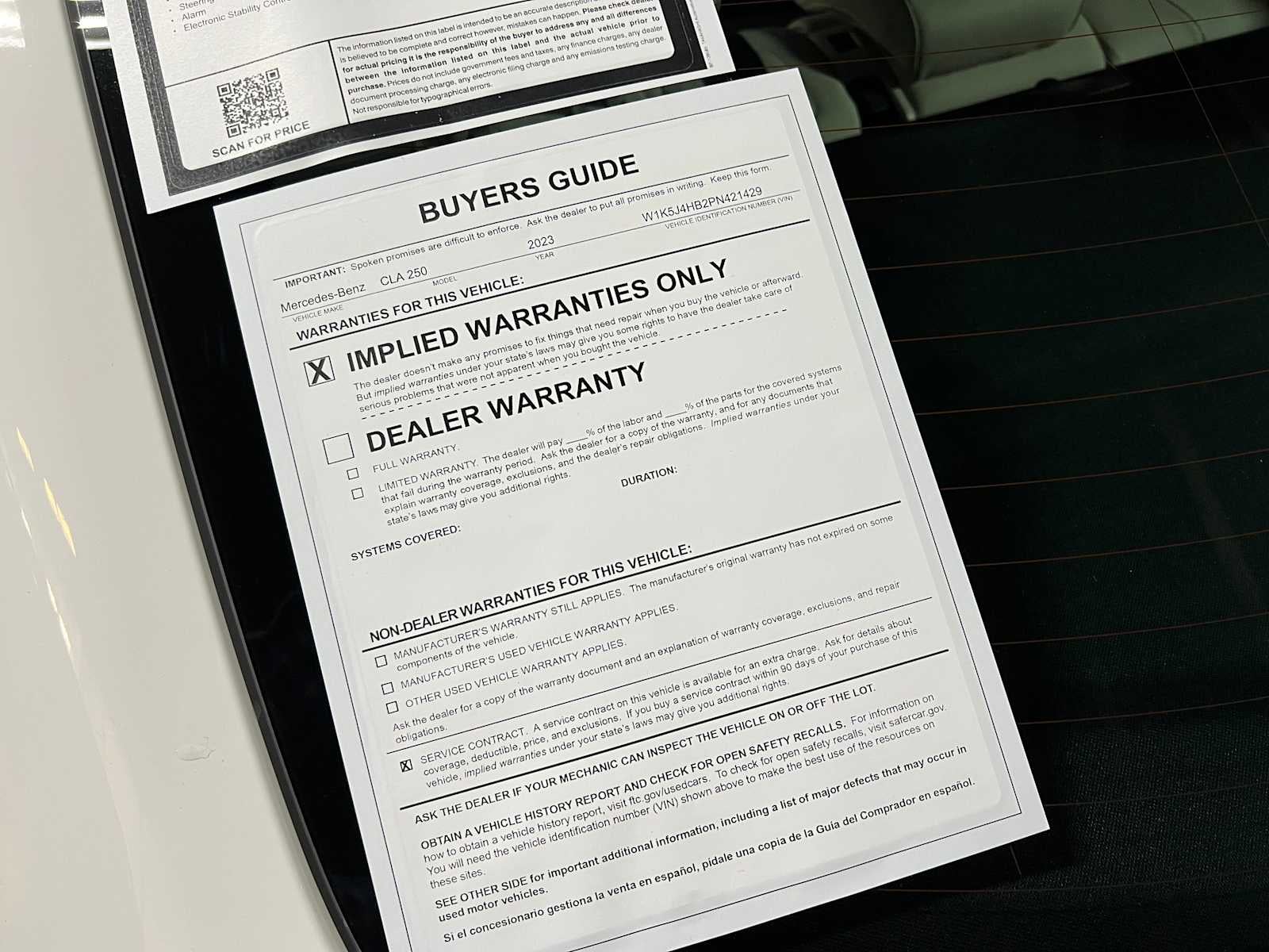 2023 Mercedes-Benz CLA 250 4MATIC® Coupe