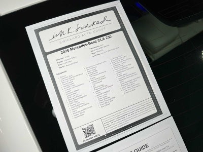 2026 Mercedes-Benz CLA 250 4MATIC® Coupe