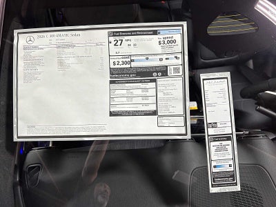 2026 Mercedes-Benz C 300 4MATIC® Sedan
