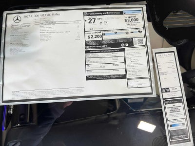 2027 Mercedes-Benz C 300 4MATIC® Sedan
