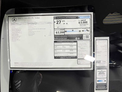 2027 Mercedes-Benz C 300 4MATIC® Sedan