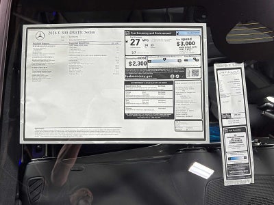 2026 Mercedes-Benz C 300 4MATIC® Sedan