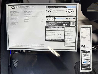 2027 Mercedes-Benz C 300 4MATIC® Sedan
