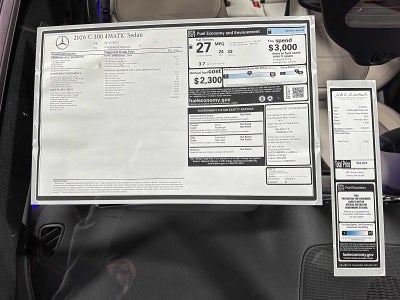 2026 Mercedes-Benz C 300 4MATIC® Sedan