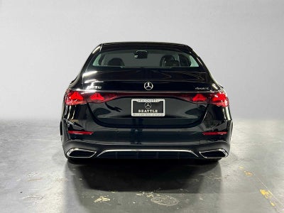2026 Mercedes-Benz E 350 4MATIC® Sedan