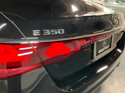 2026 Mercedes-Benz E 350 4MATIC® Sedan