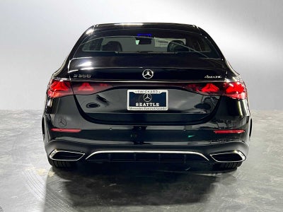 2026 Mercedes-Benz E 350 4MATIC® Sedan