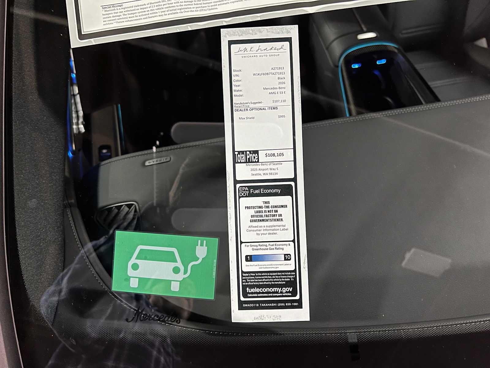 2026 Mercedes-Benz AMG® E 53 E 4MATIC®+ Sedan