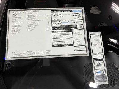2027 Mercedes-Benz AMG® CLE 53 4MATIC®+ Coupe