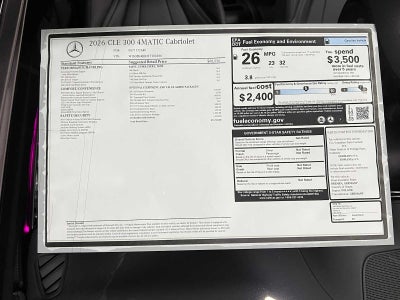 2026 Mercedes-Benz CLE 300 CLE 300