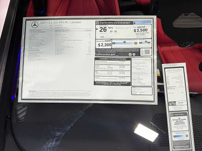 2027 Mercedes-Benz CLE 450 4MATIC® Cabriolet