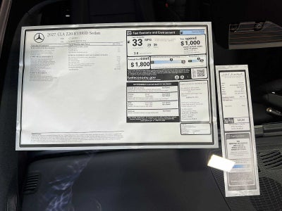 2027 Mercedes-Benz CLA 220 Hybrid FWD