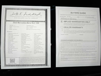 2022 Mercedes-Benz GLC 300 GLC 300