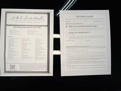 2025 Mercedes-Benz GLB 250 GLB 250