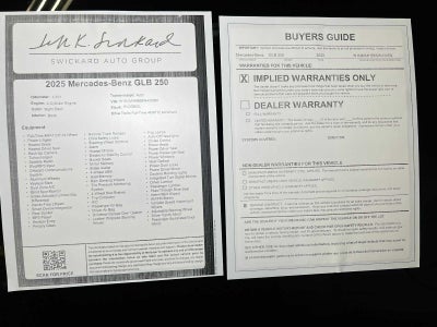 2025 Mercedes-Benz GLB 250 GLB 250