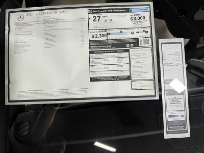 2026 Mercedes-Benz GLB 250 4MATIC® SUV