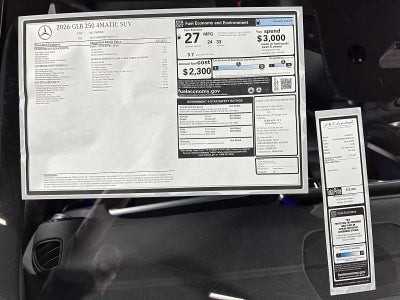 2026 Mercedes-Benz GLB 250 4MATIC® SUV