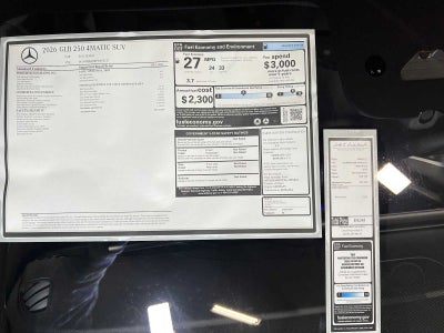 2026 Mercedes-Benz GLB 250 4MATIC® SUV