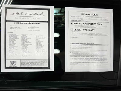 2026 Mercedes-Benz AMG® GLB 35 4MATIC® SUV