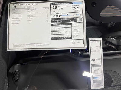 2026 Mercedes-Benz GLA 250 4MATIC® SUV